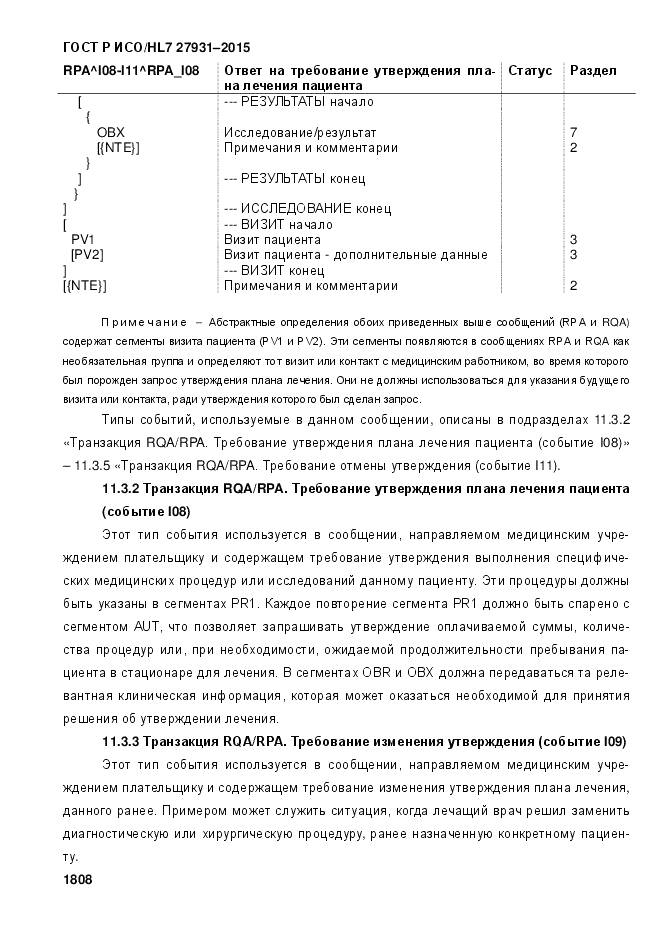 ГОСТ Р ИСО/HL 7 27931-2015, страница 1815